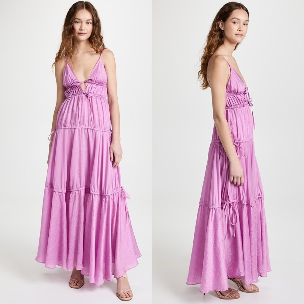 Sabina Musayev Primavera Dress Size Large Barbiecore​​​​